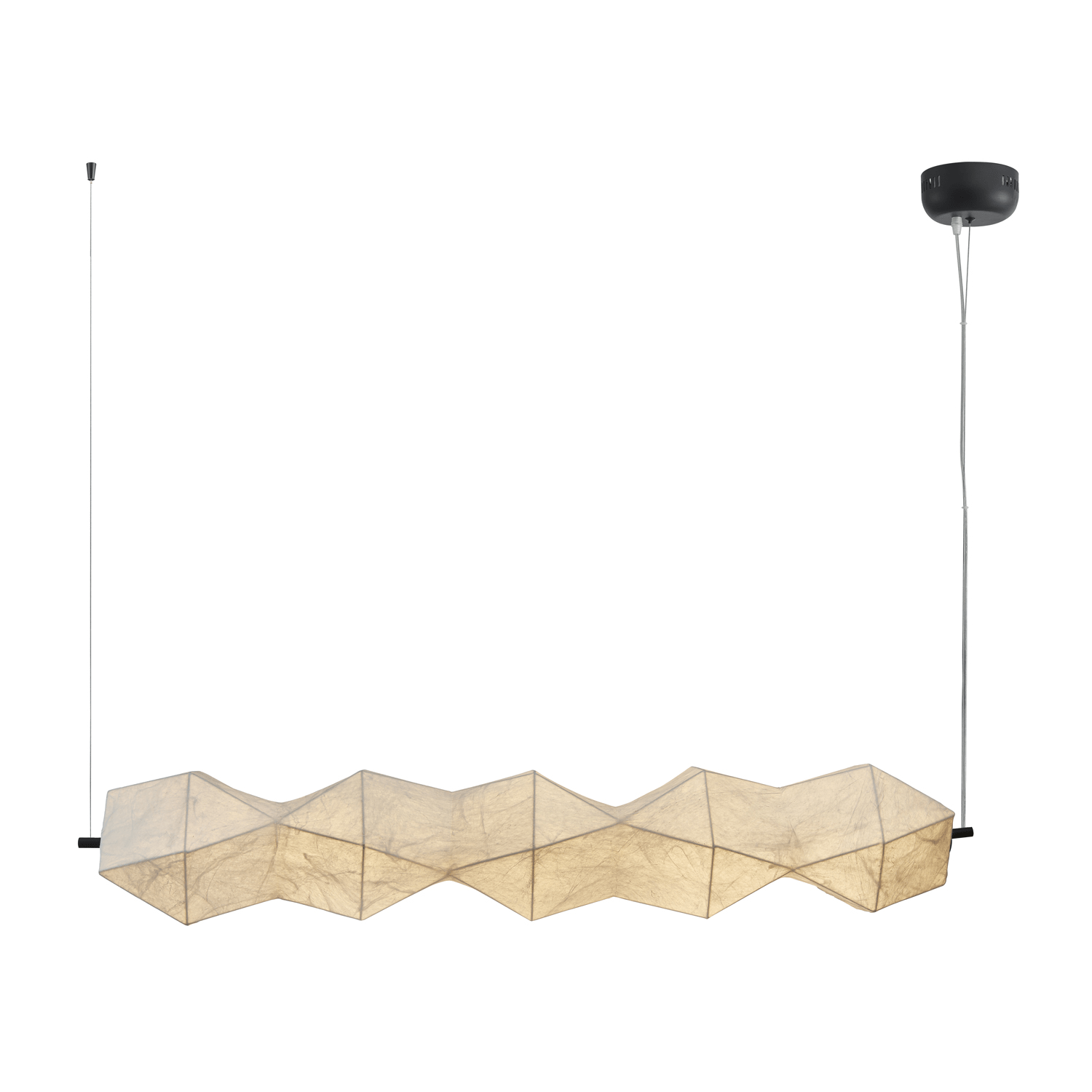 Sevana Linear Silk Pendant Light