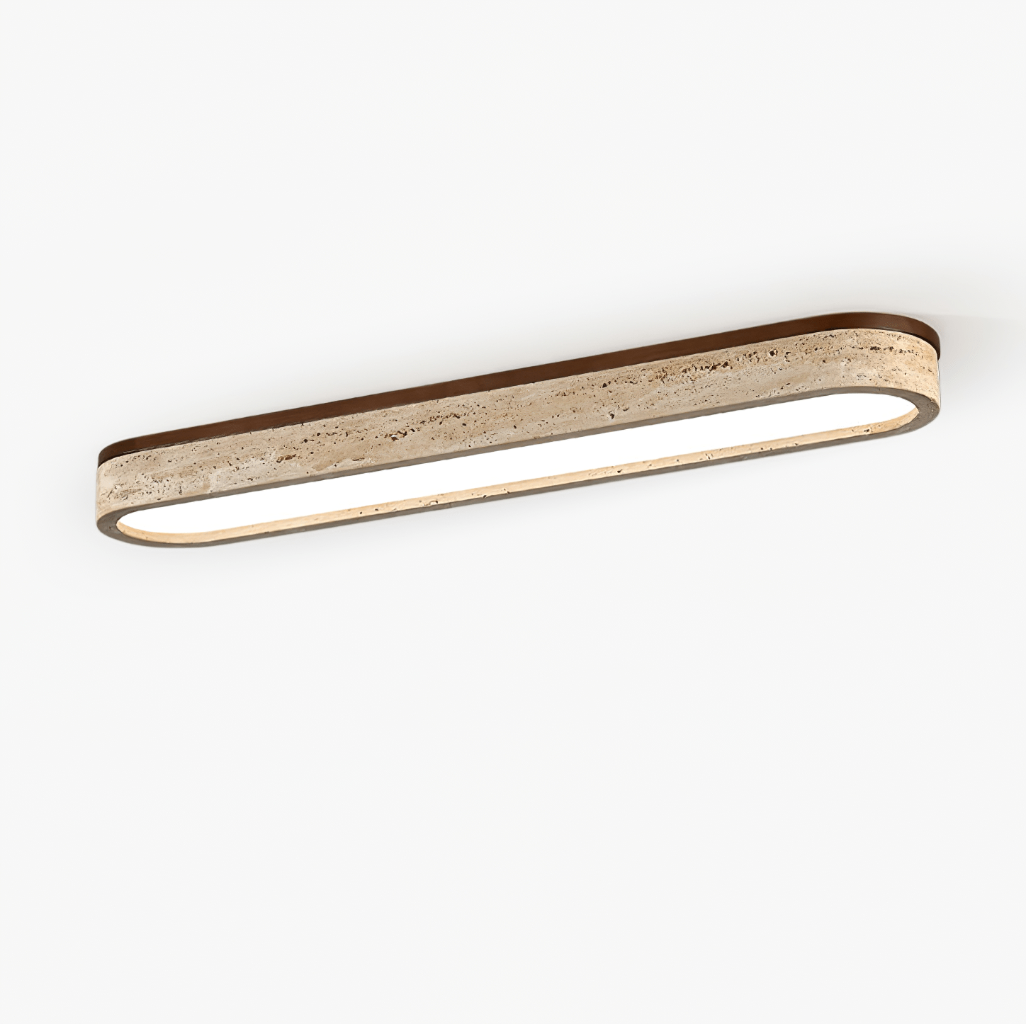 Sotale Travertine Ceiling Light