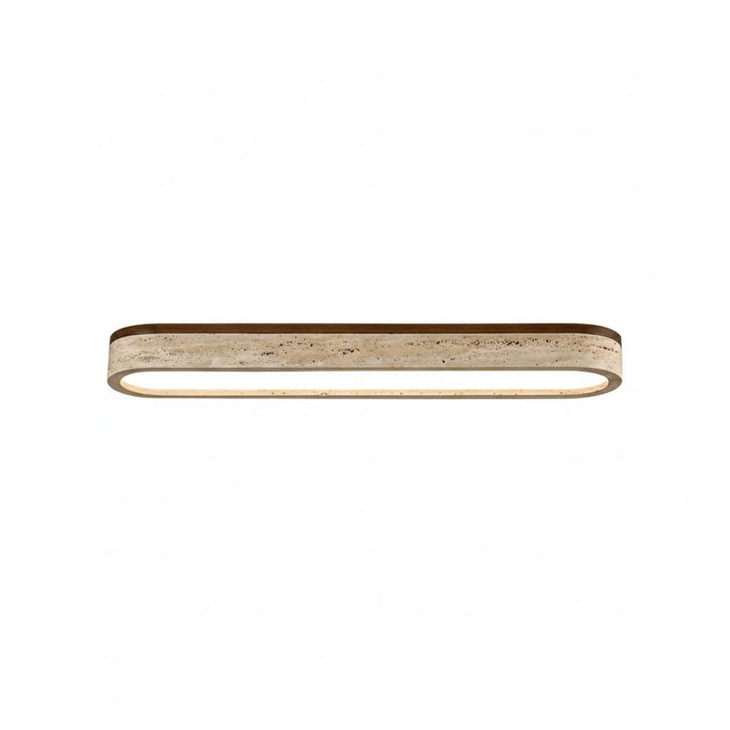 Sotale Travertine Ceiling Light