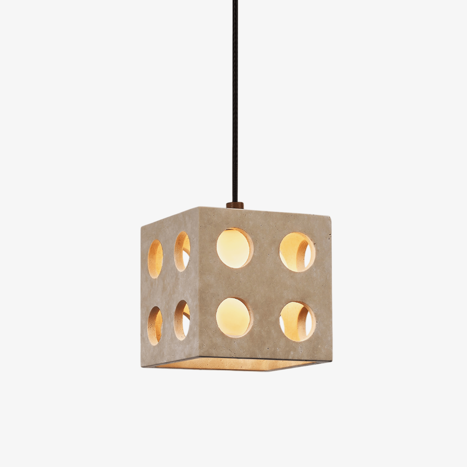 Dosc Travertine Pendant Light