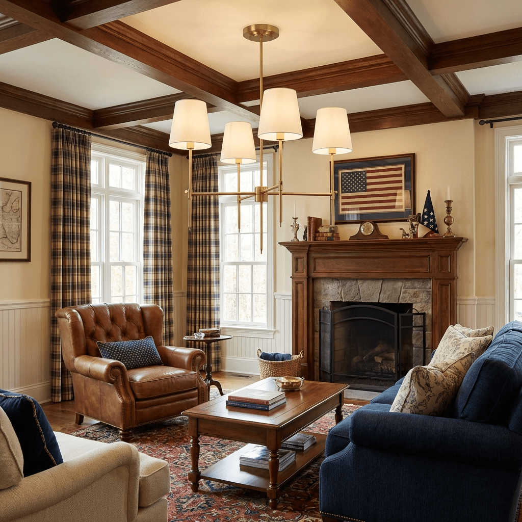 Delavo Brass Ceiling Light