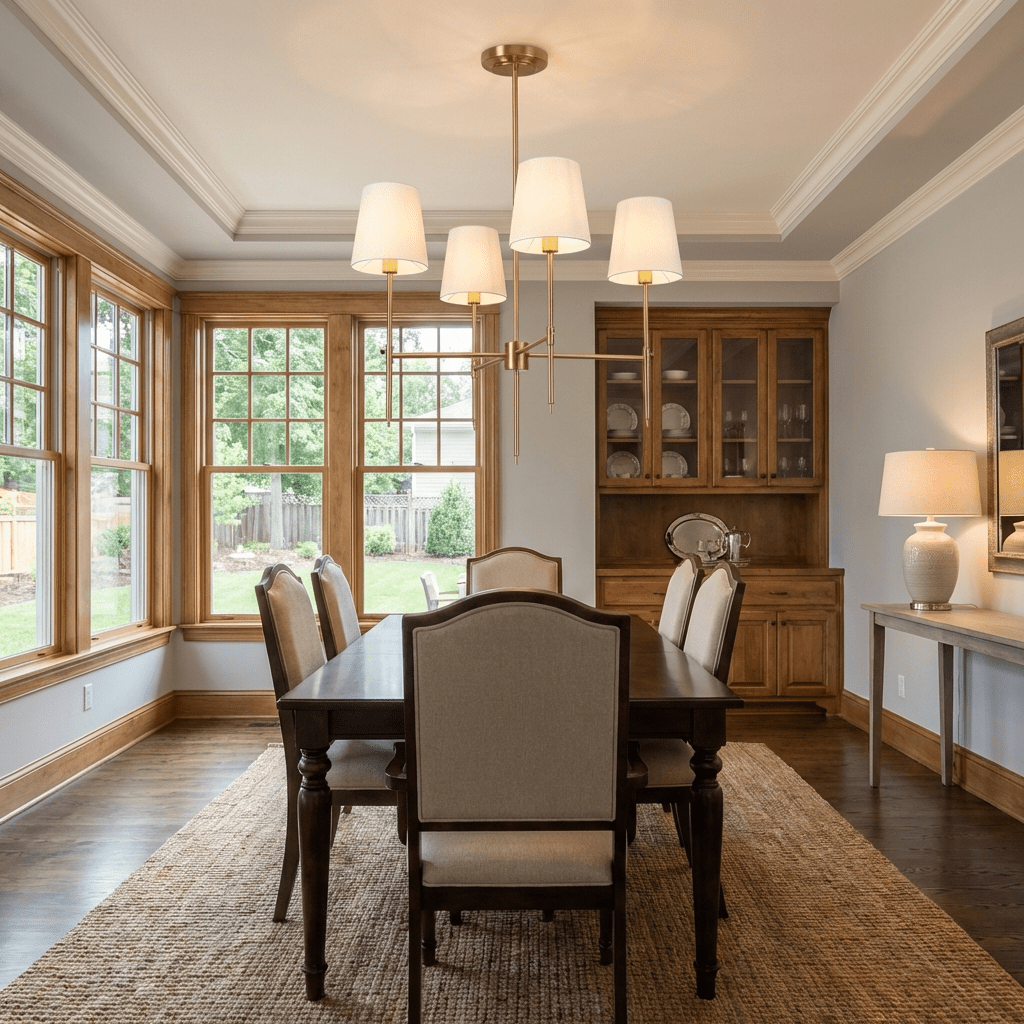 Delavo Brass Ceiling Light
