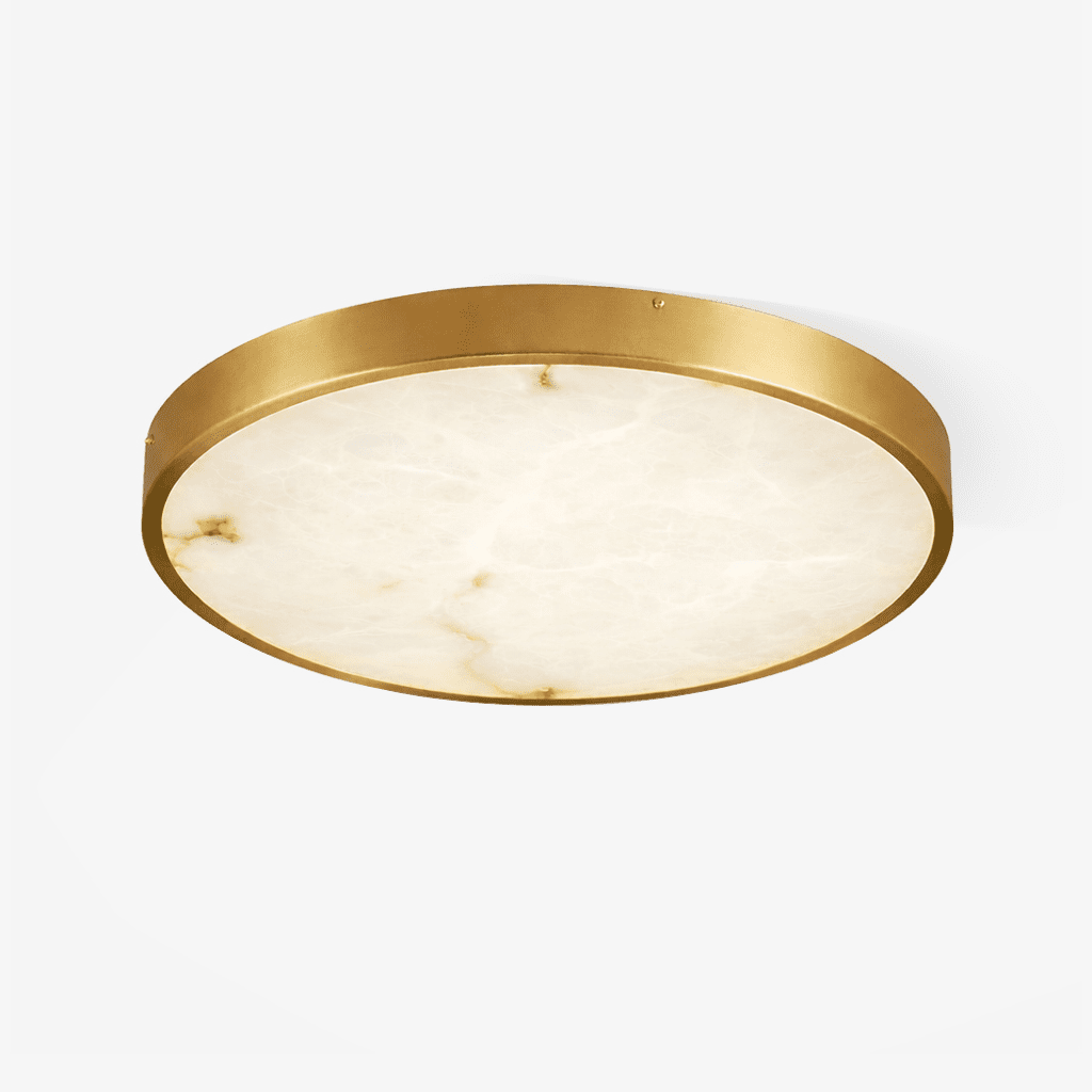 Hexano Alabaster Ceiling Light