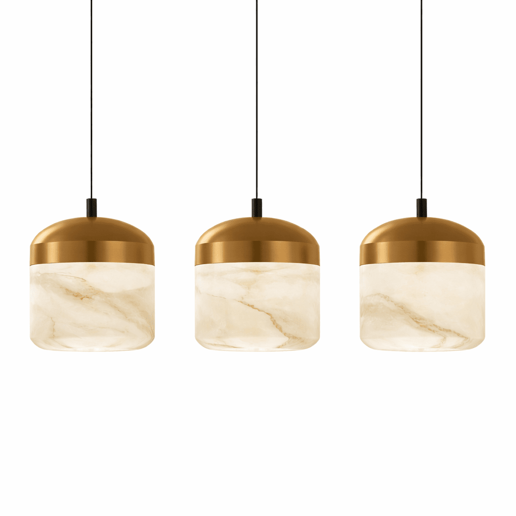 Elaso Alabaster Pendant Light