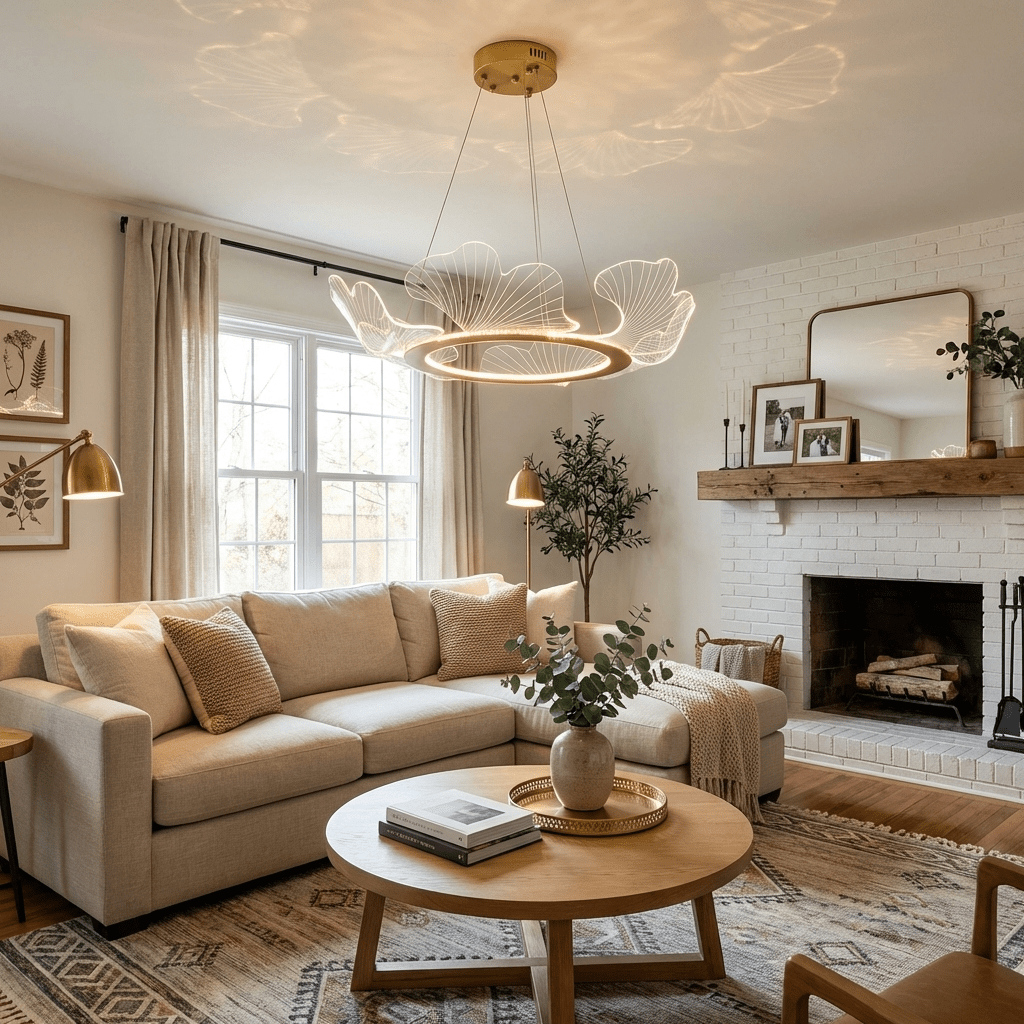 Kelltoney Leaf Chandelier
