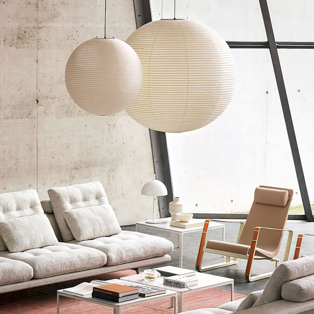Papezo Vintage Paper Pendant Light