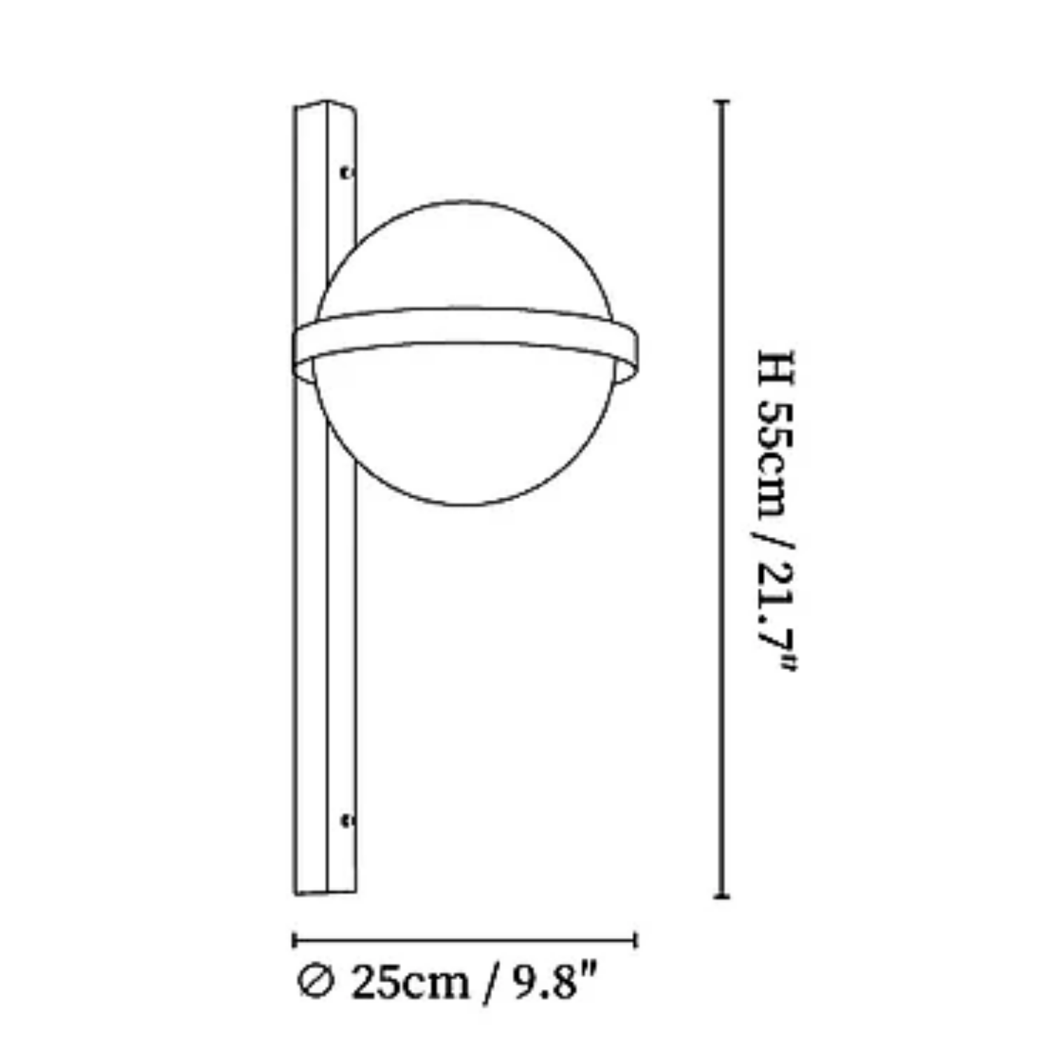 Obreso Wall Light