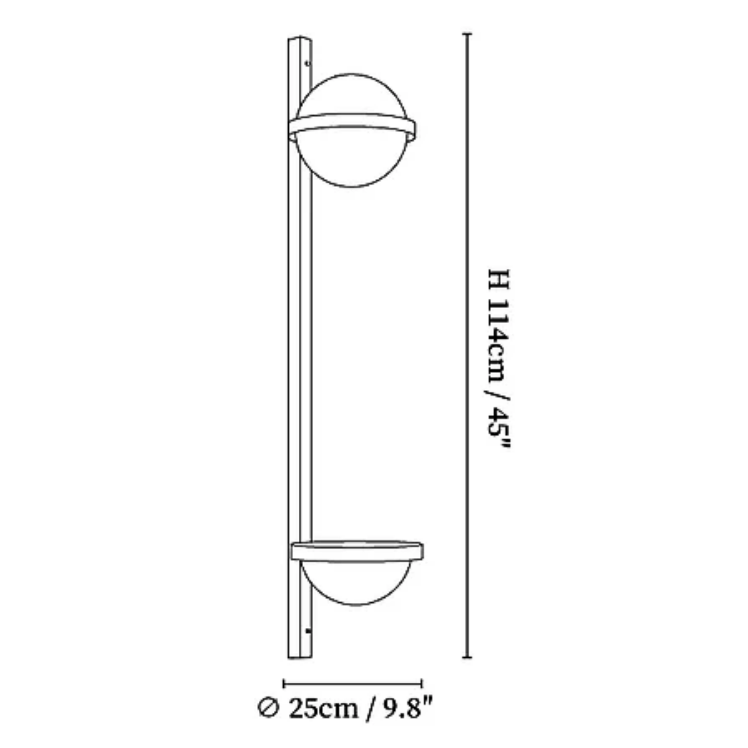 Obreso Wall Light