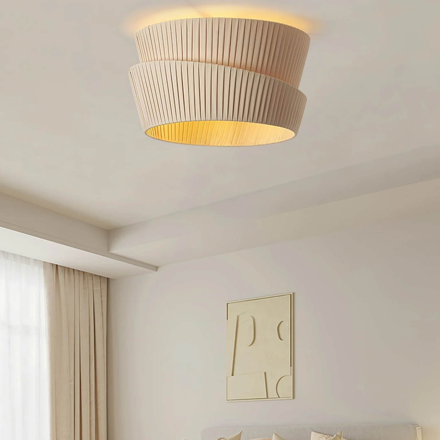 Melo Twist Japandi Ceiling Light