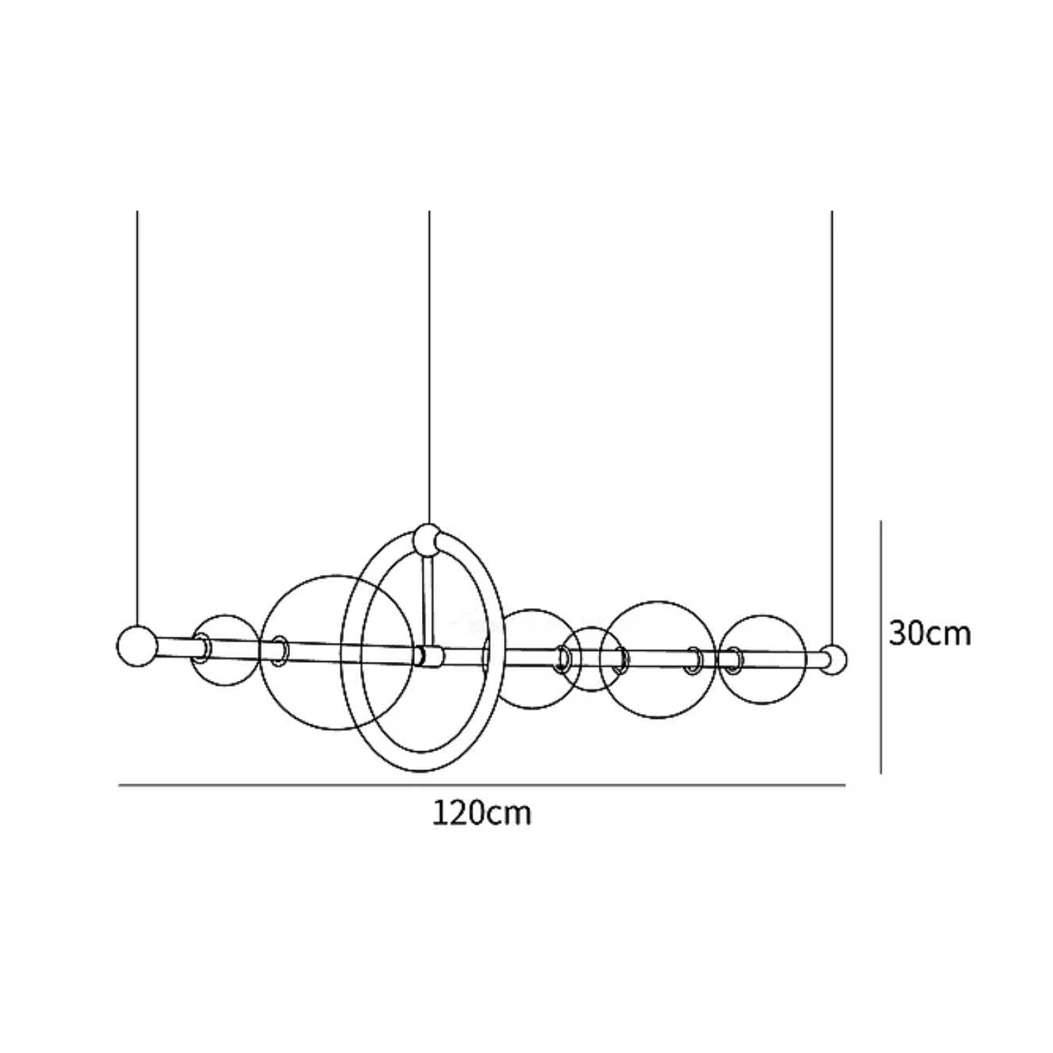 Pupelzo Linear Pendant Light