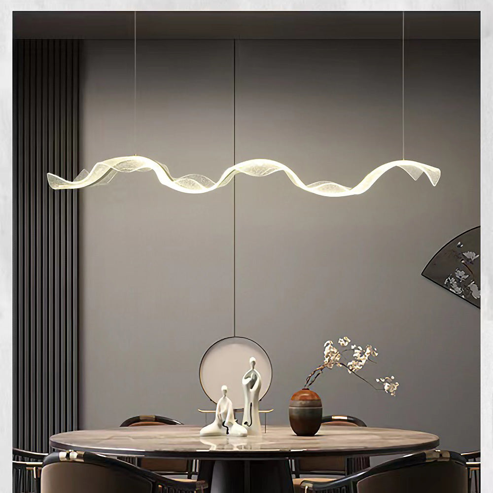 Wave Dome Pendant Light