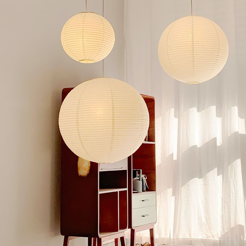 Papezo Vintage Paper Pendant Light