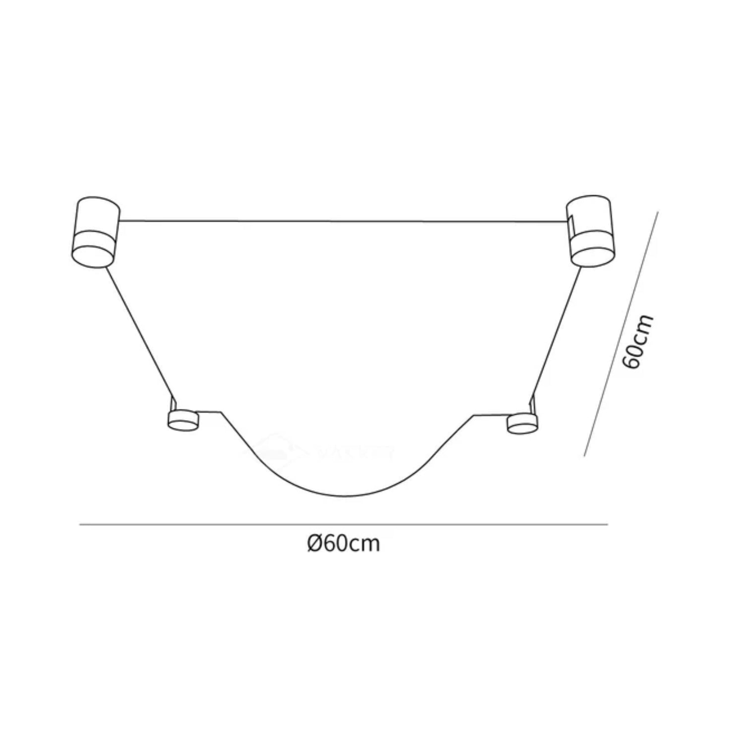 Cebolla Ceiling Light