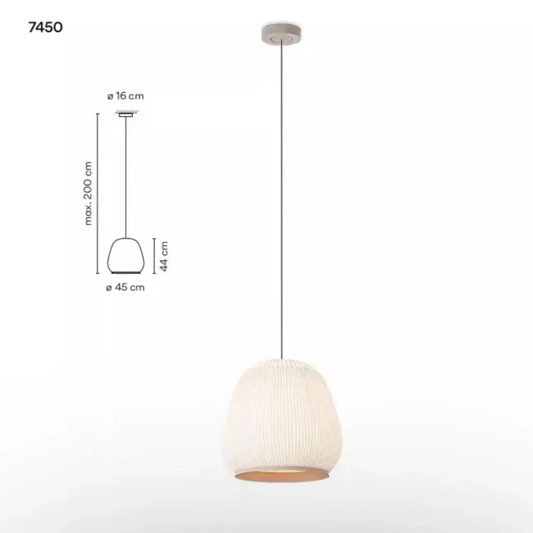 Loremi Japandi Pendant Light