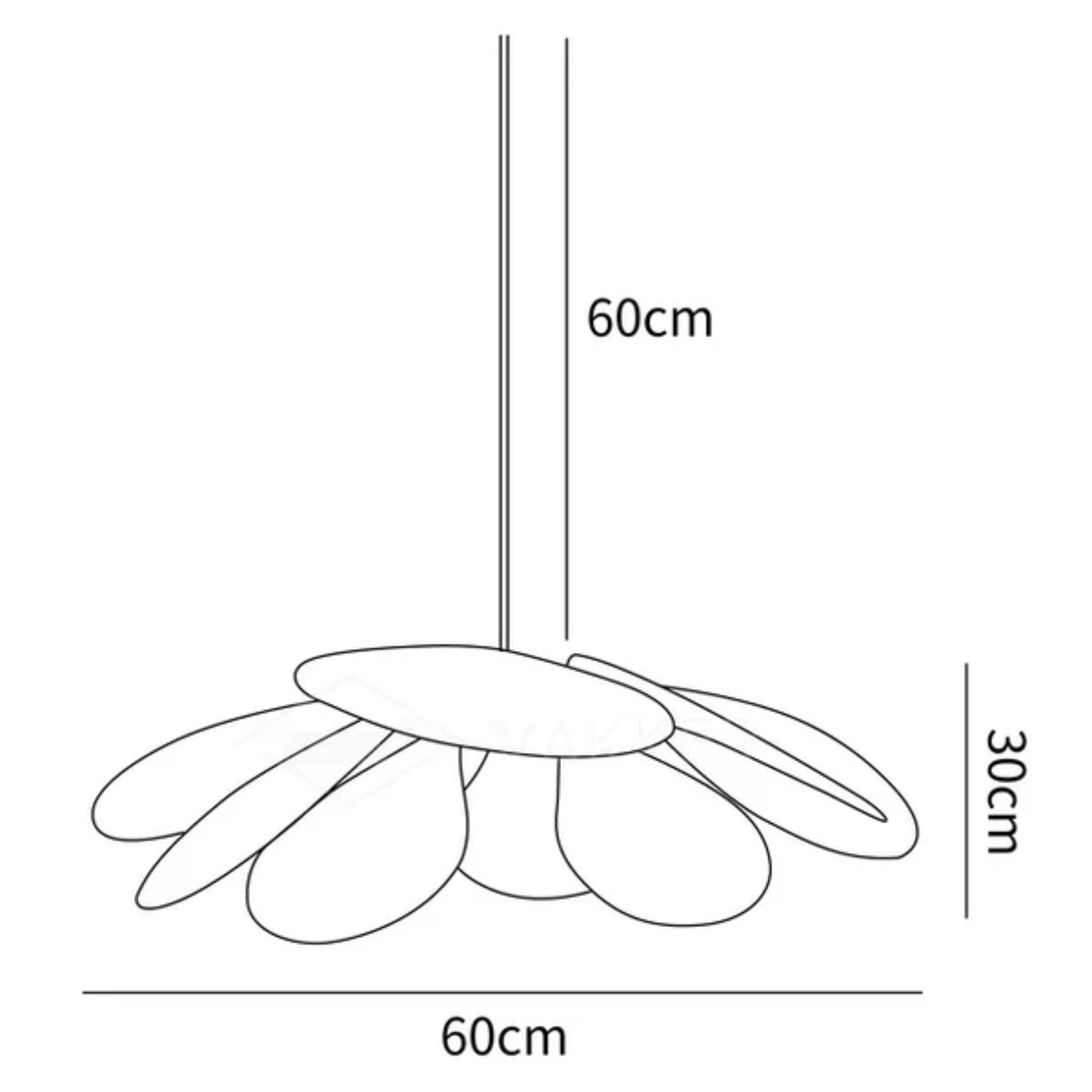 Furesta Flower Pendant Light