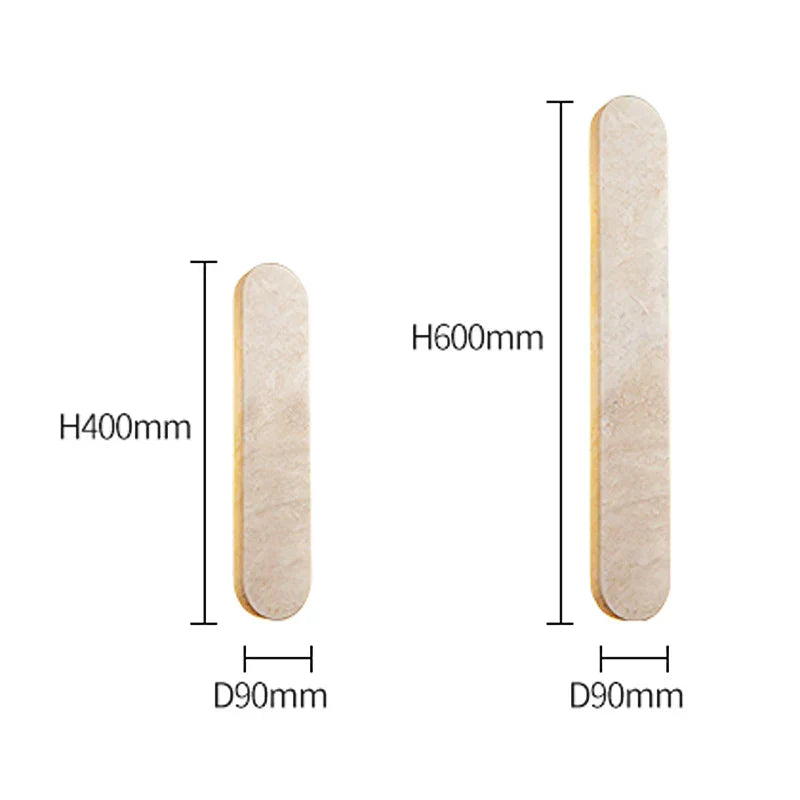 Luzora Natural Stone Wall Light