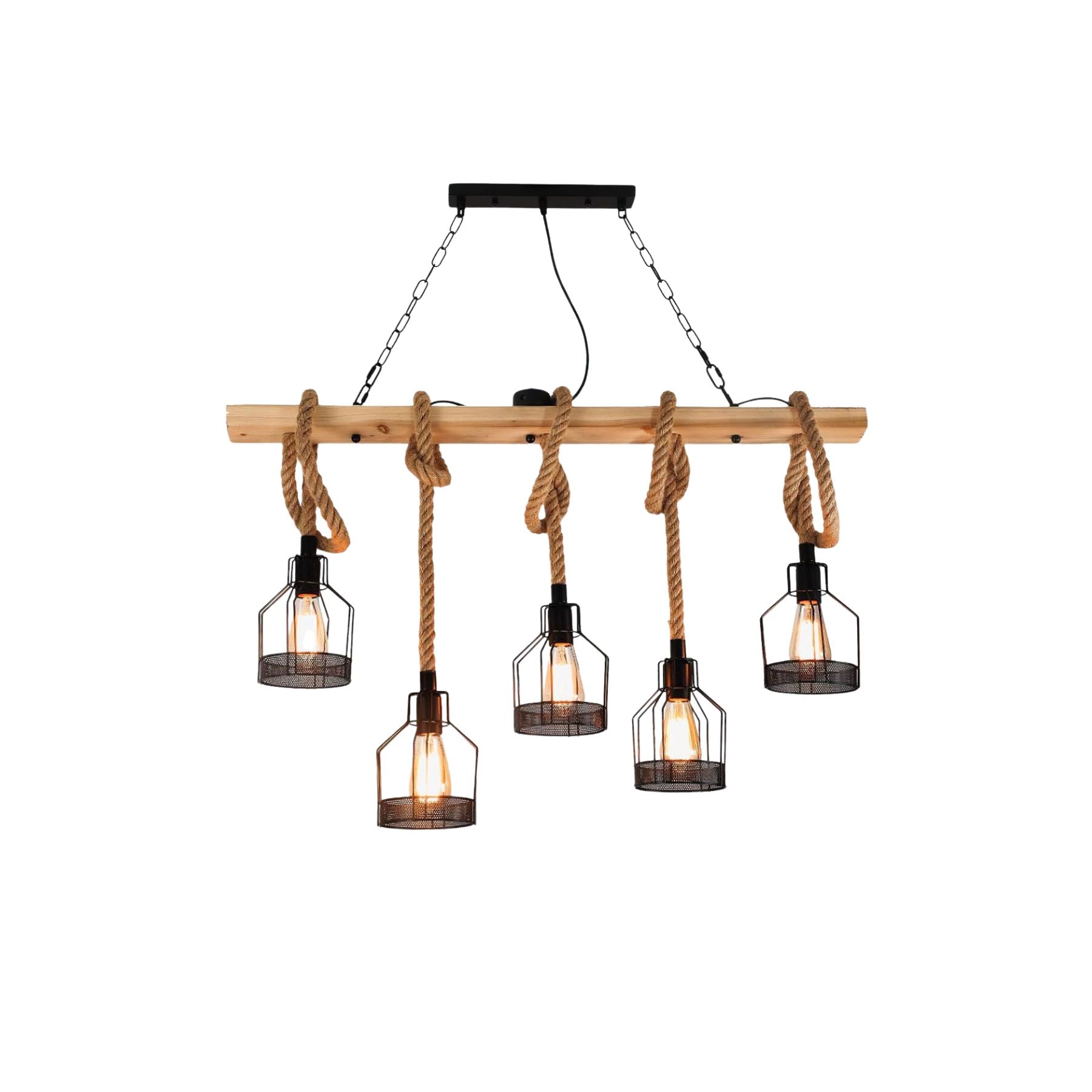 Elesno Rope Pendant Light
