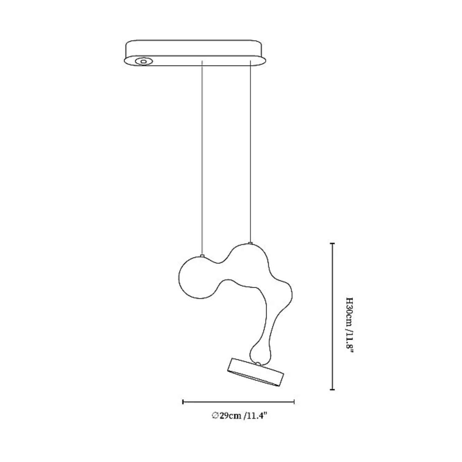 Wooscane Pendant Light