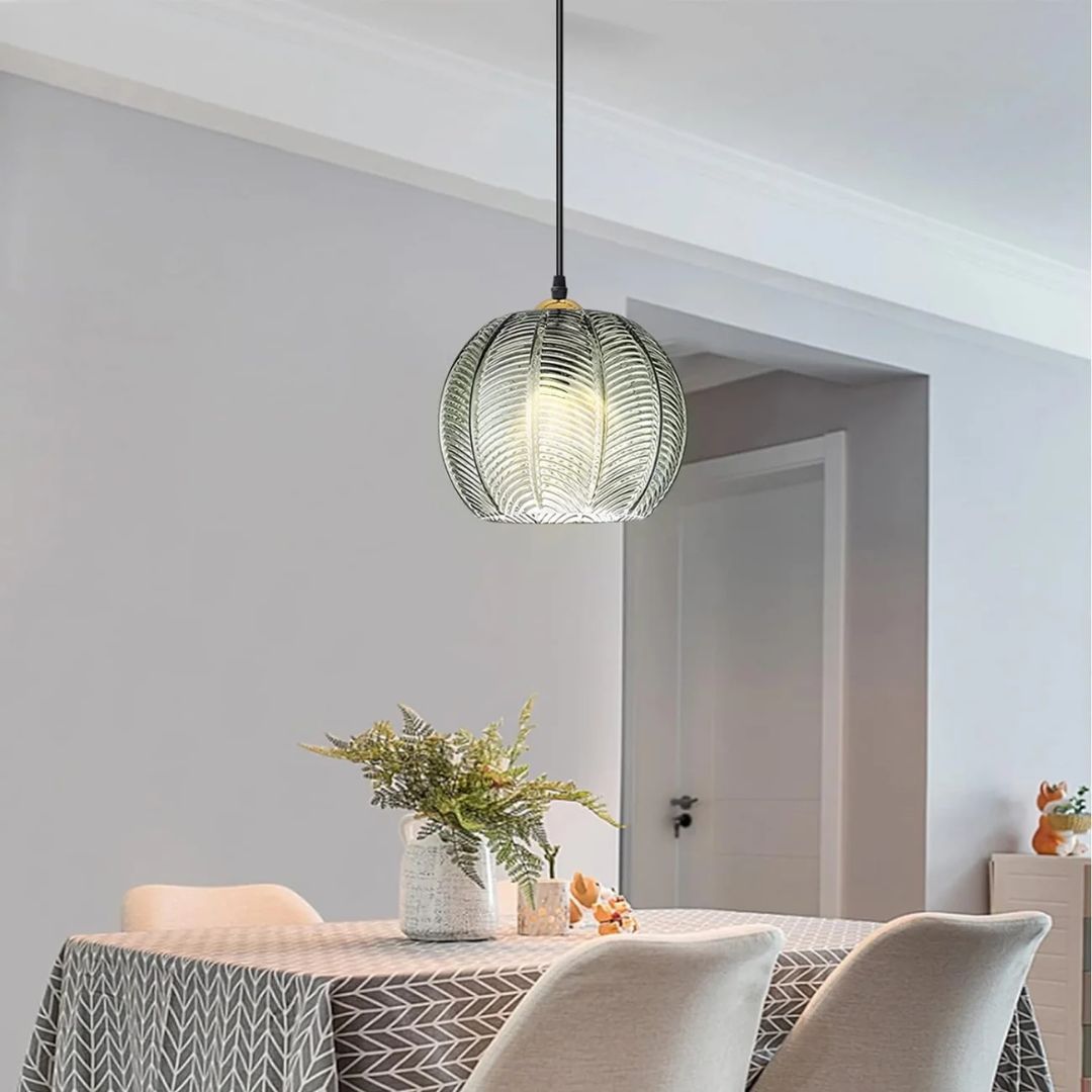 Cassiell Leaf Pattern Pendant Light