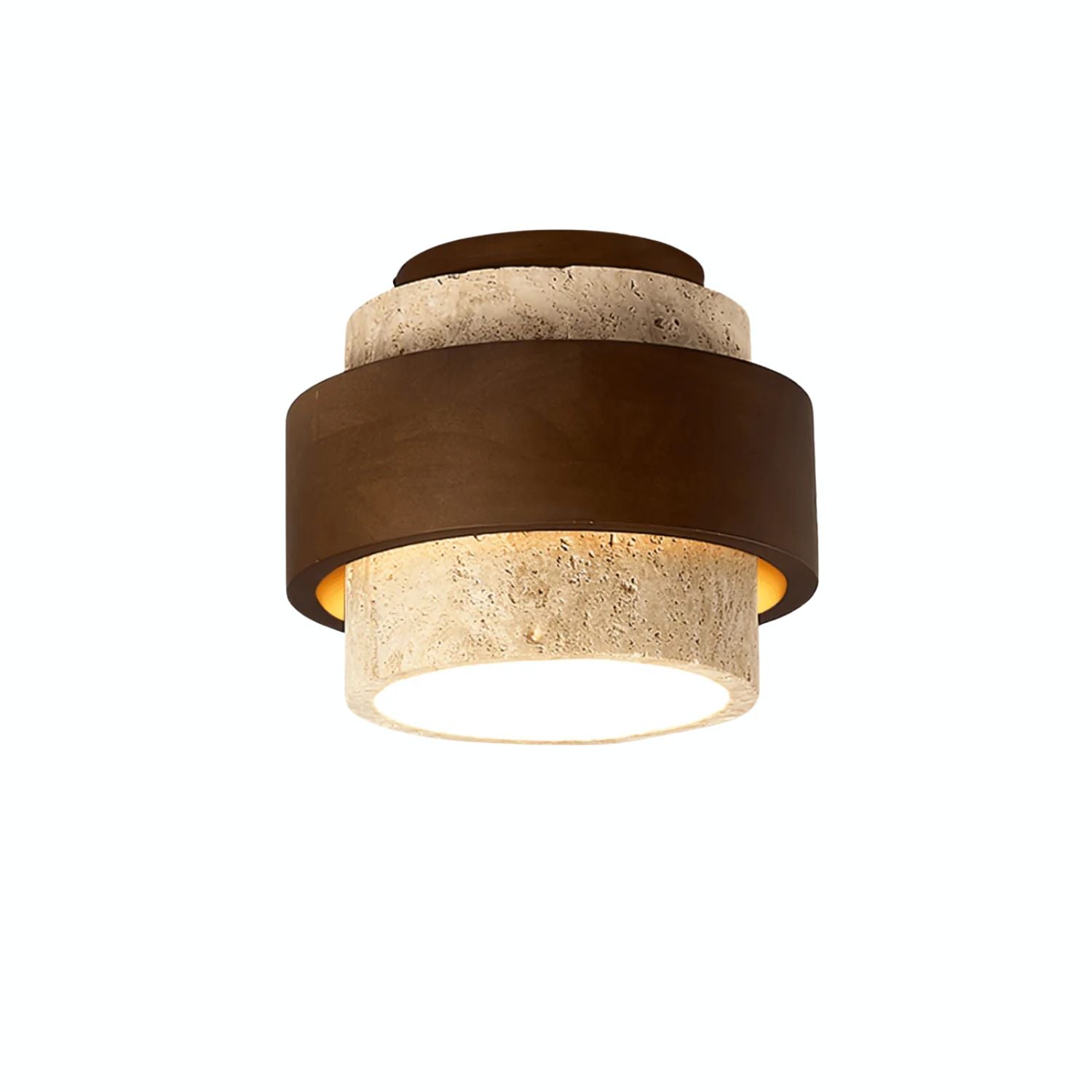 Setova Travertine Ceiling Light