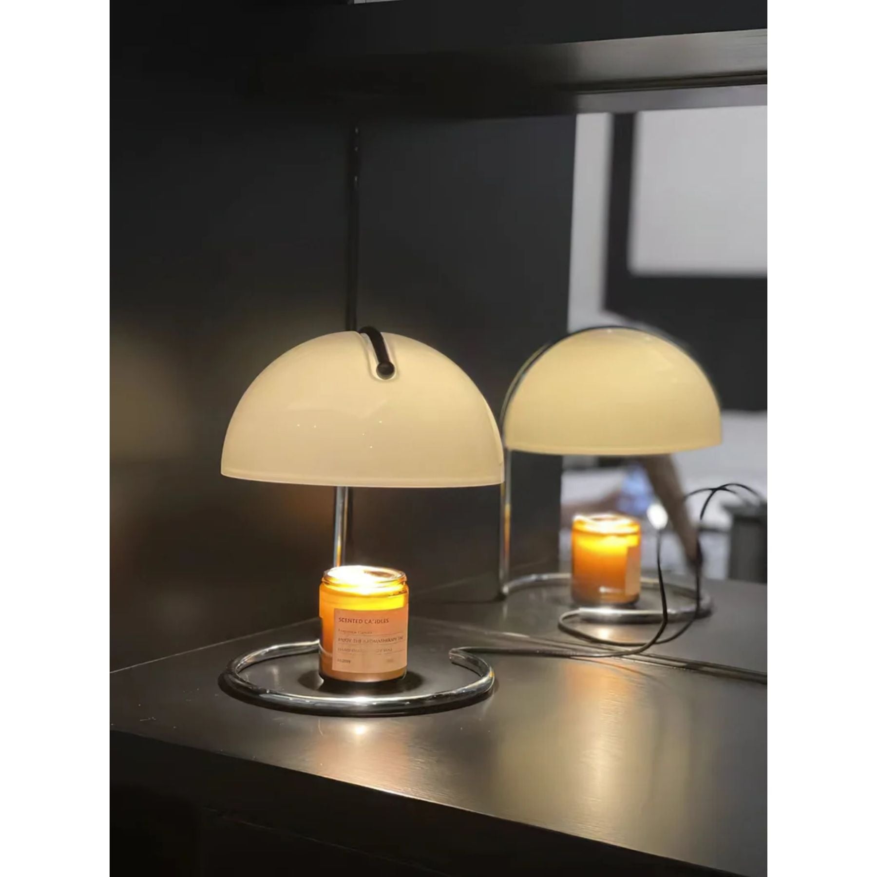 Vorella Candle Table Lamp