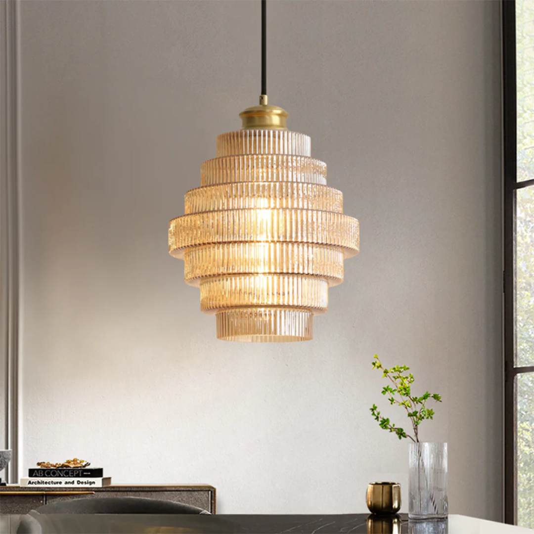 Yolezza Undulating Pendant Light