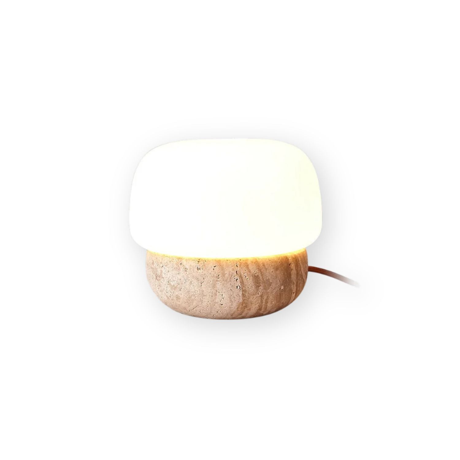 Dondus Travertine Table Lamp