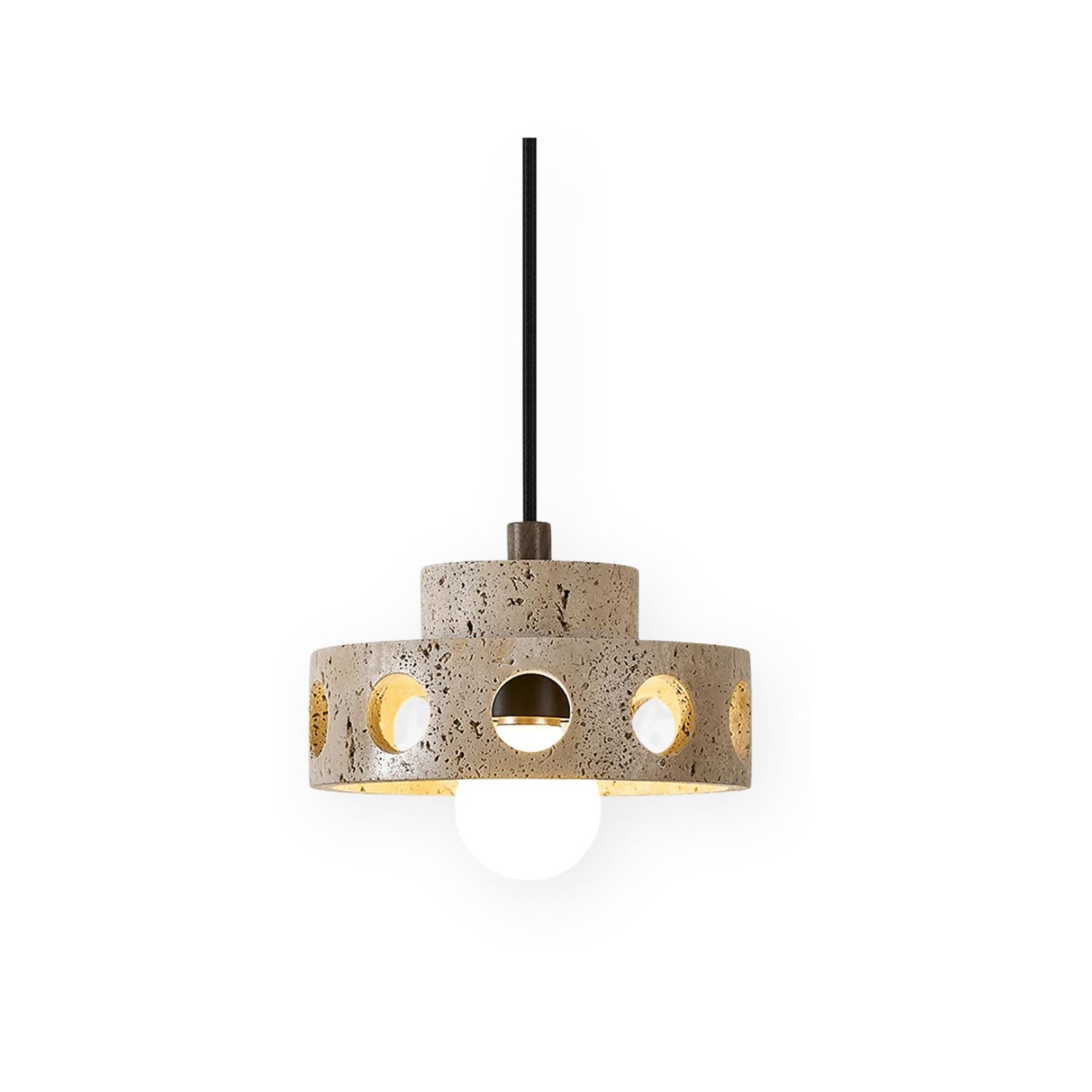 Forene Travertine Pendant Light