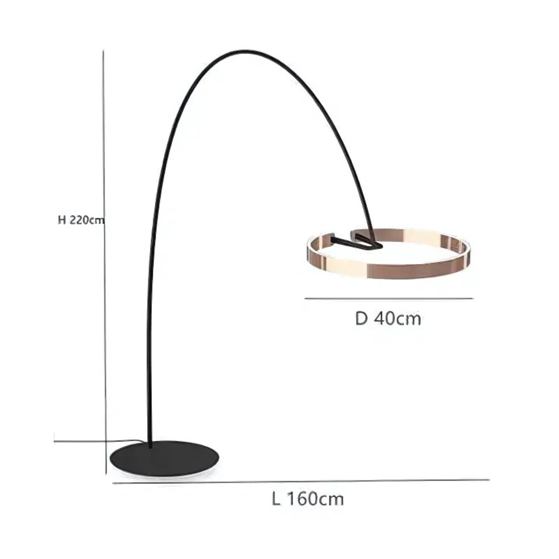 Circlo Arc Floor Lamp