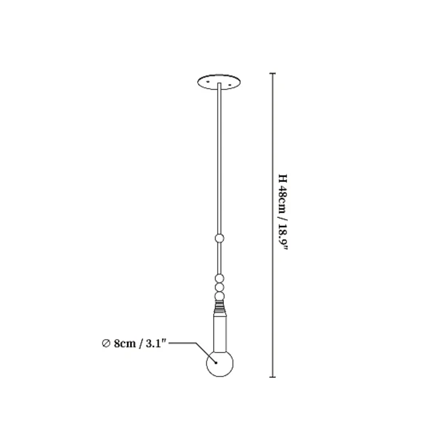Toazis Pendant Light