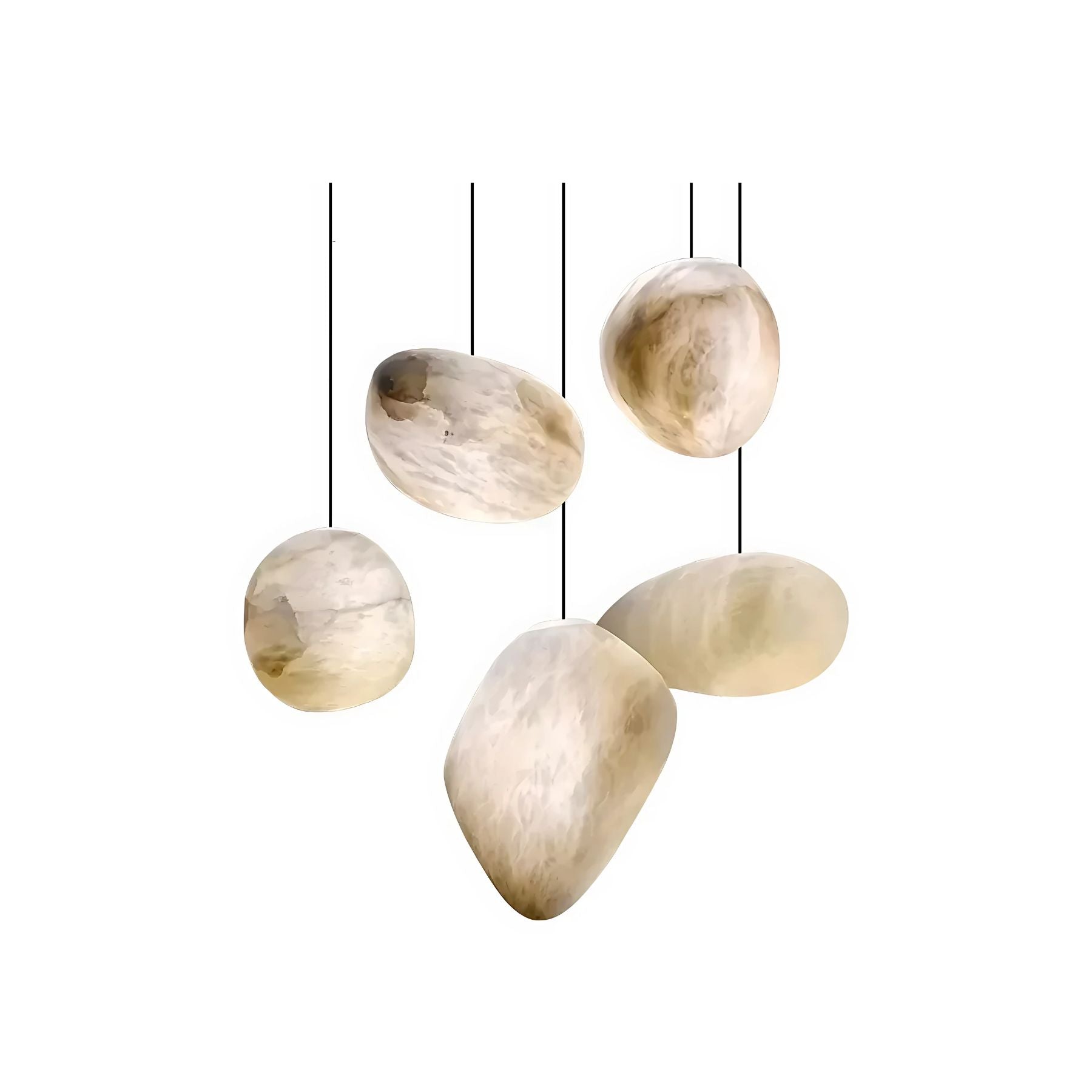 Vonaro River Pebble Pendant Light