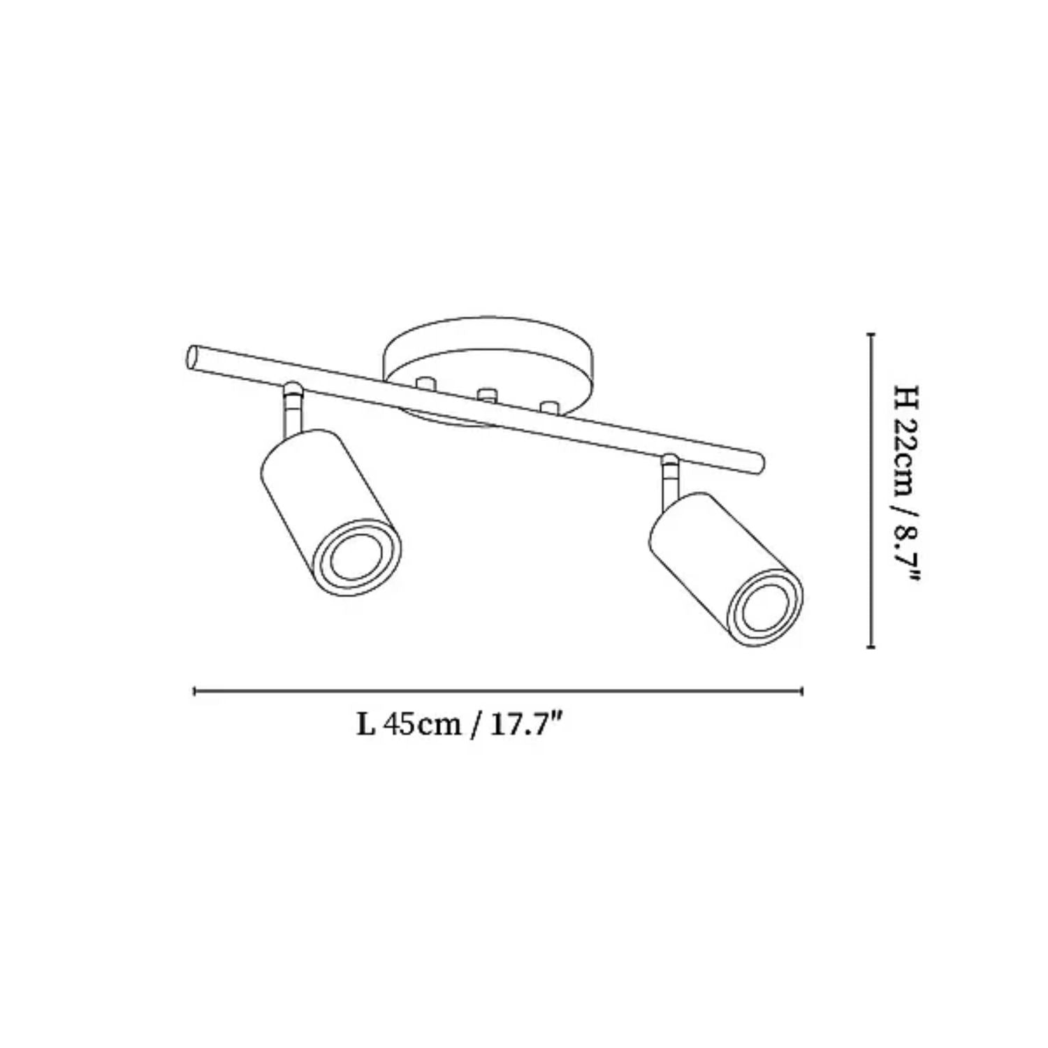Romezan Ceiling Light