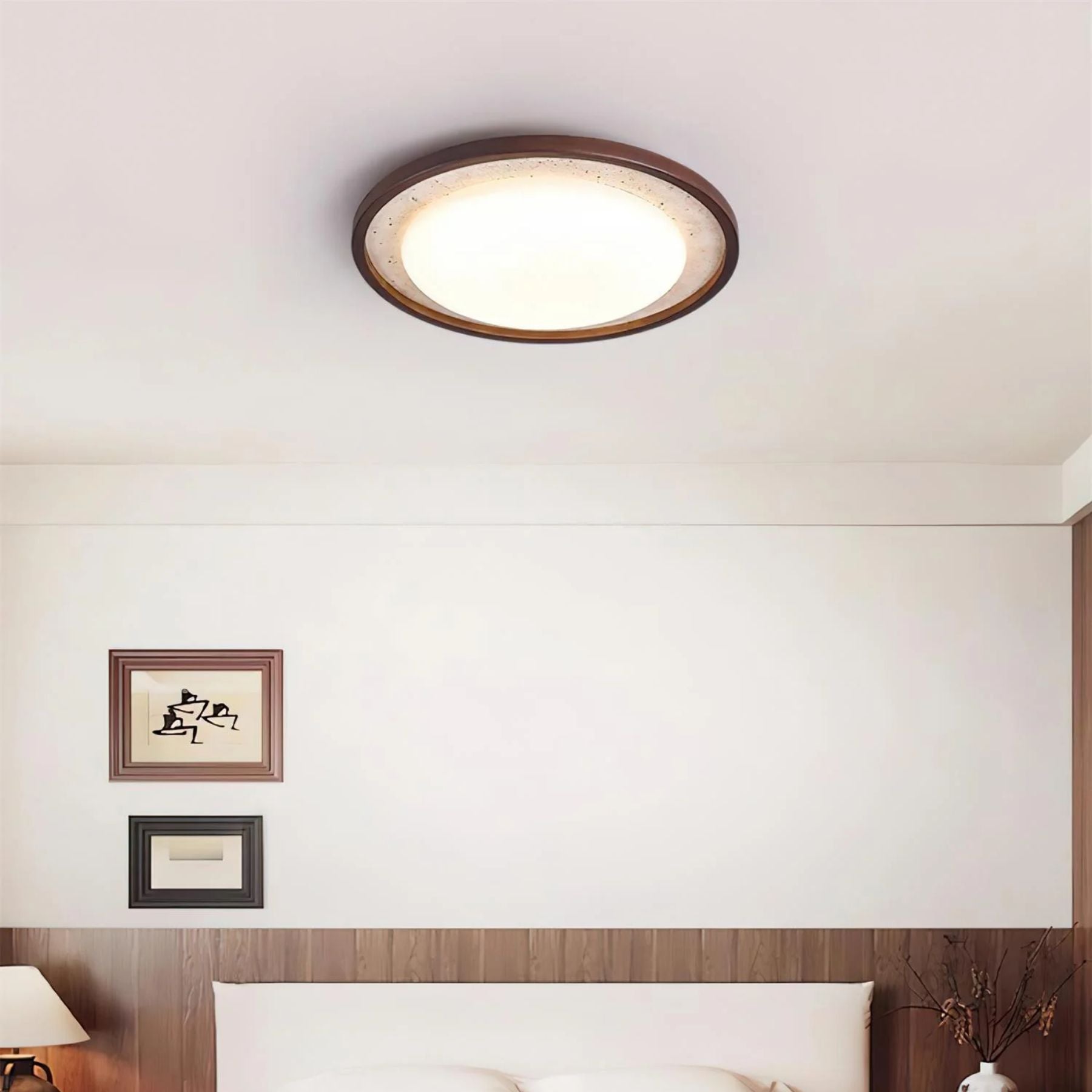 Celdado Natural Stone Ceiling Light