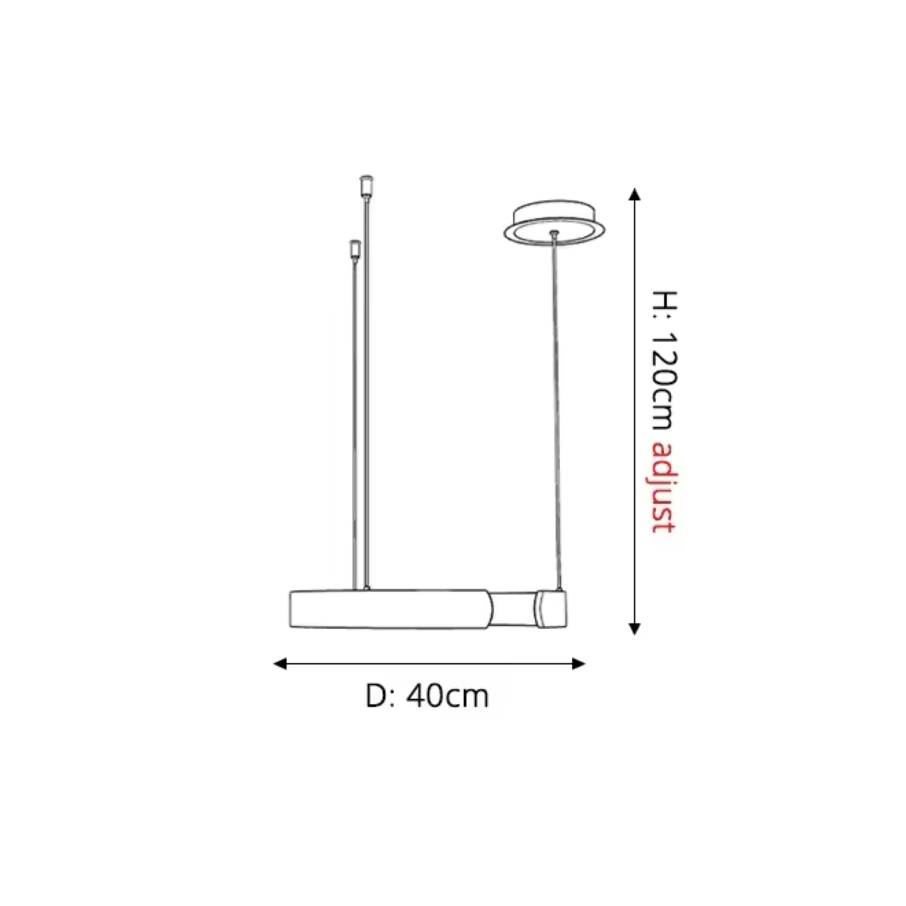 Aurum Circle Pendant Light