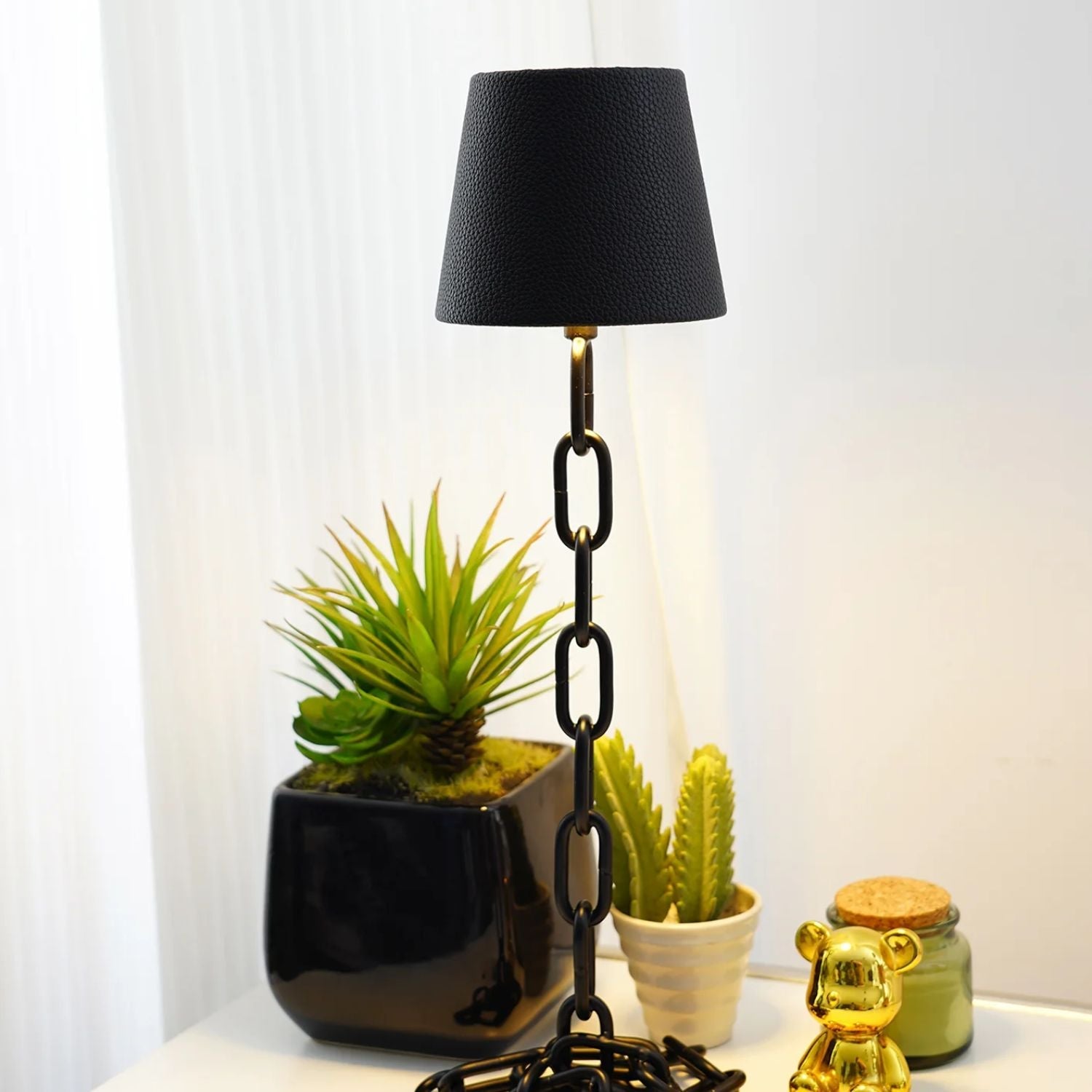 Light Chain Table Lamp