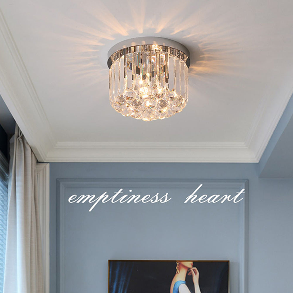 Zinlaro Crystal Ceiling Light