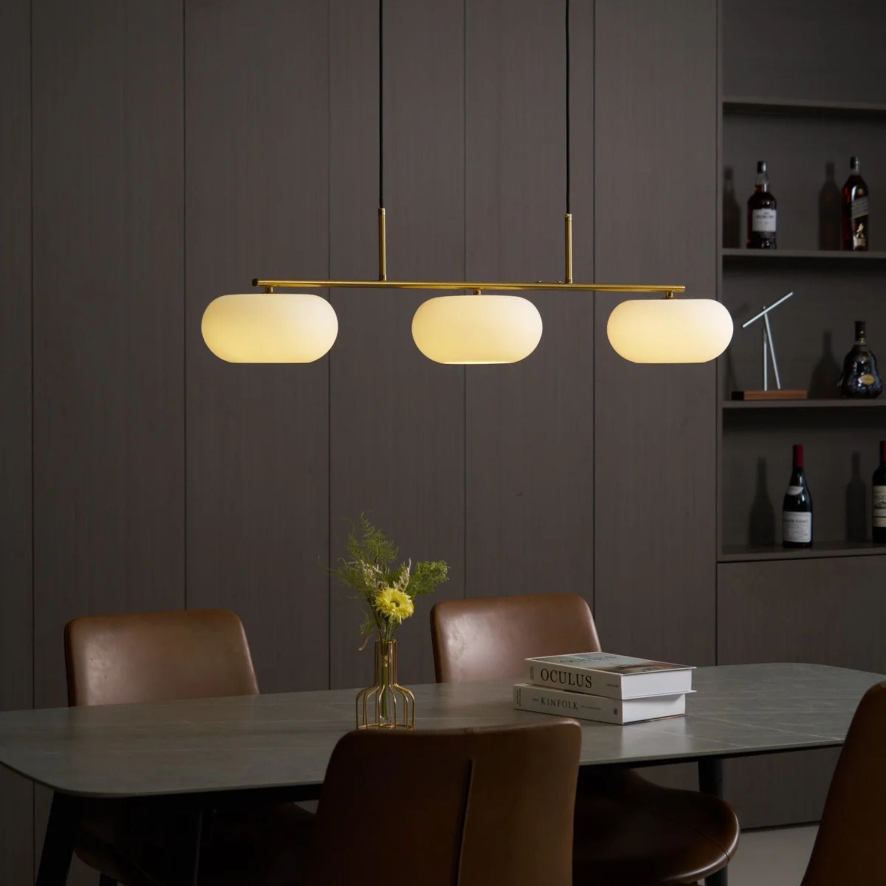 Plezano Triple Pendant Light