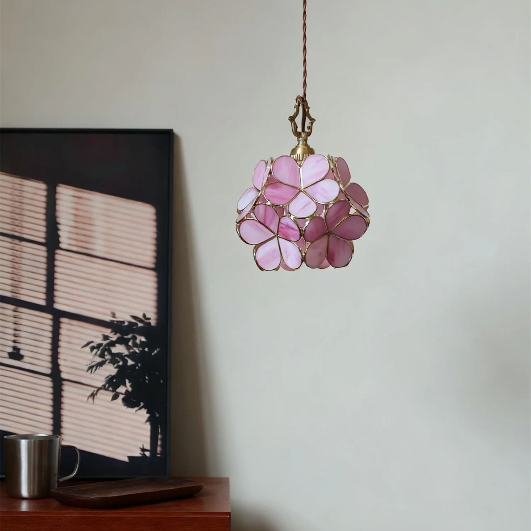 Floyem Flower Arc Pendant Light