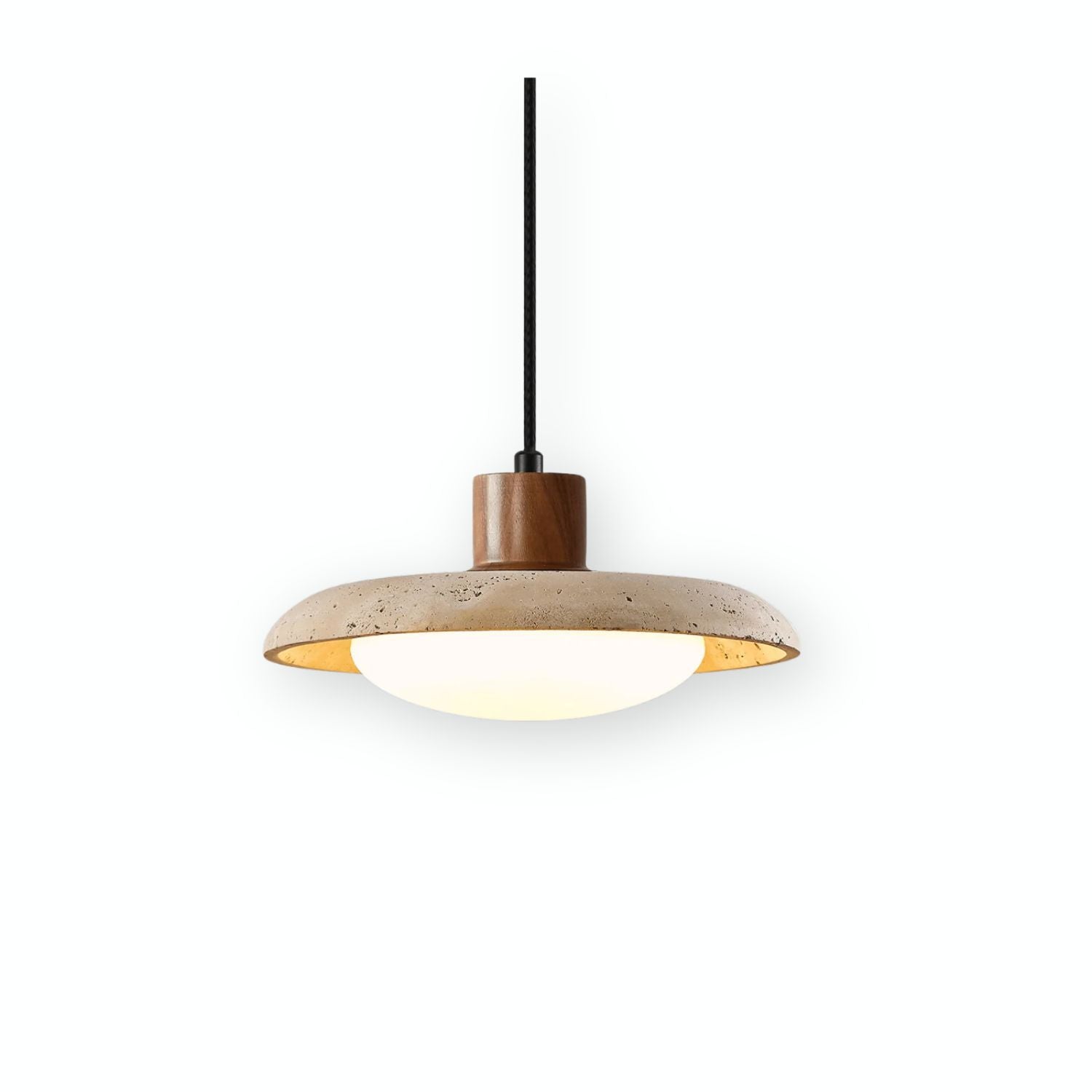 Latova Travertine Pendant Light