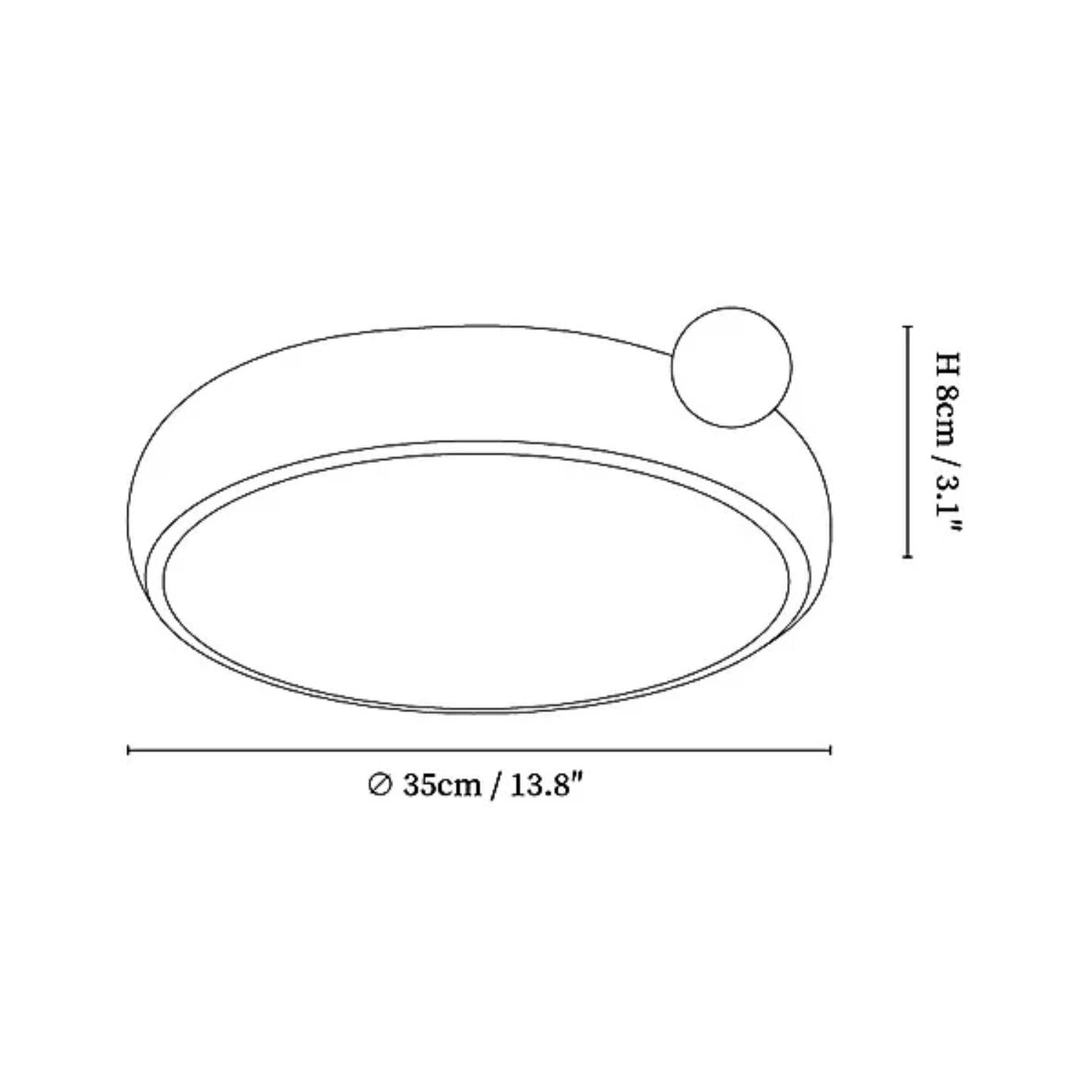 Lecaniva Ceiling Light