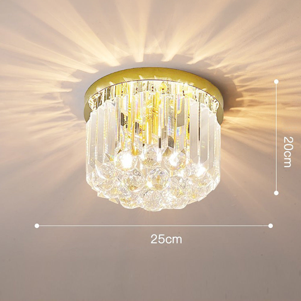 Zinlaro Crystal Ceiling Light