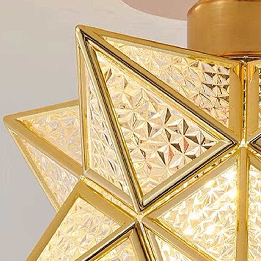 Pinlo Star-Shaped Ceiling Light