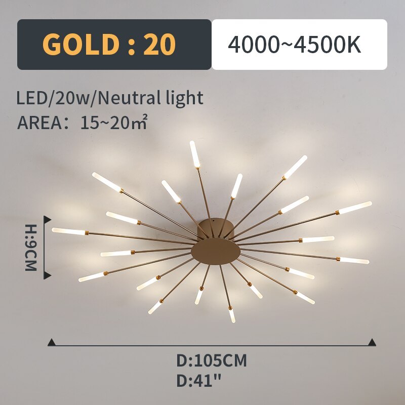 Camarburn Flush Ceiling Light