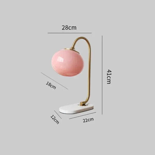 Mallow Glass Table Lamp