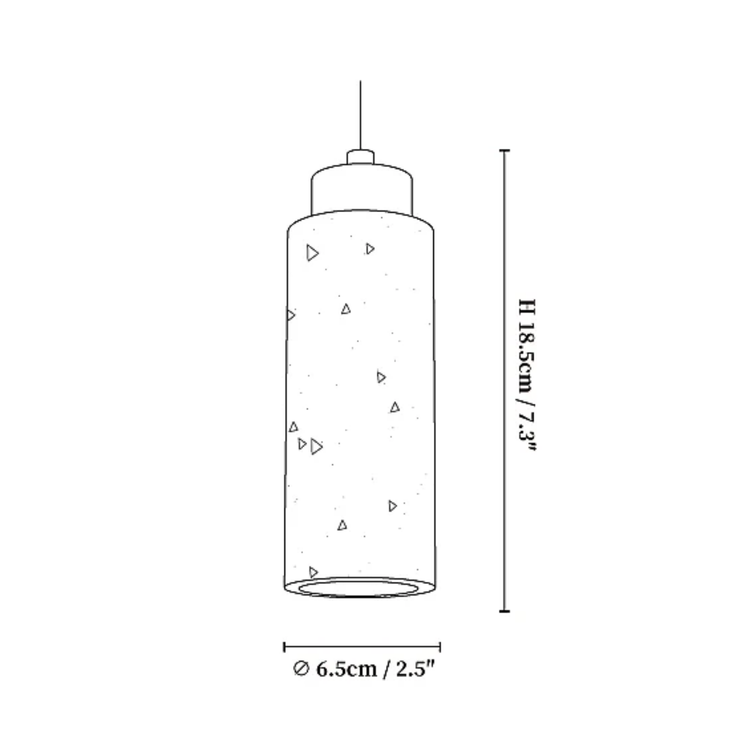 Velonisa Travertine Pendant Light