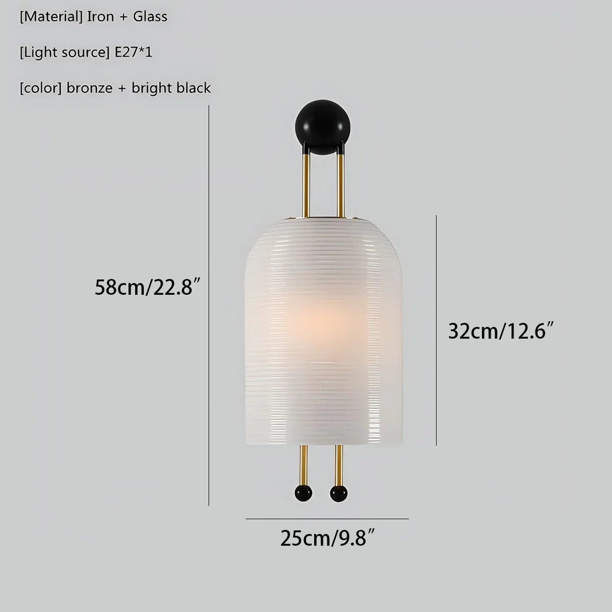 Vesiro Wall Light