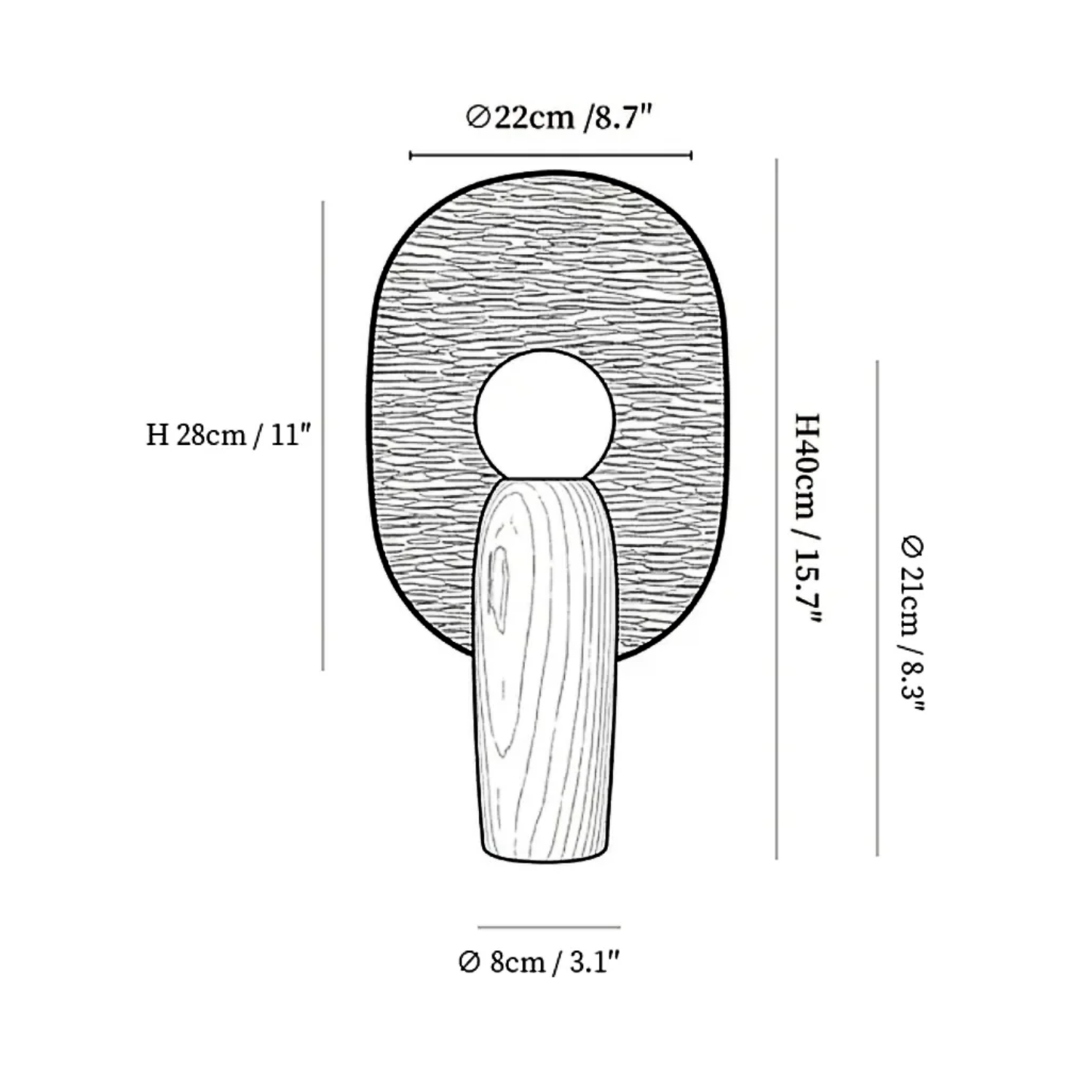 Fospine Table Lamp
