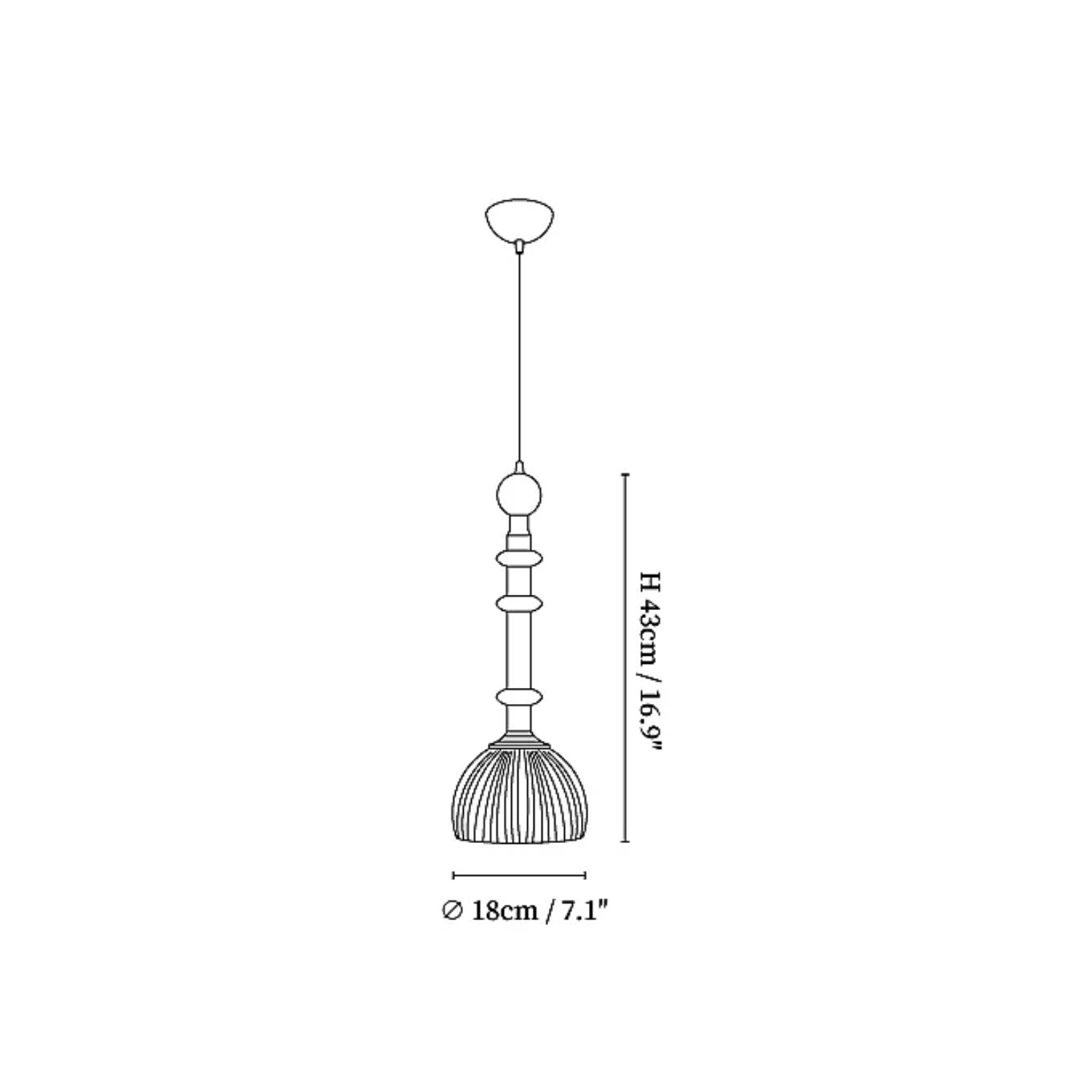Romea Pendant Light
