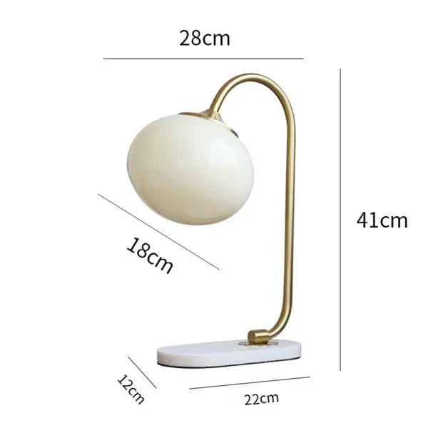 Mallow Glass Table Lamp