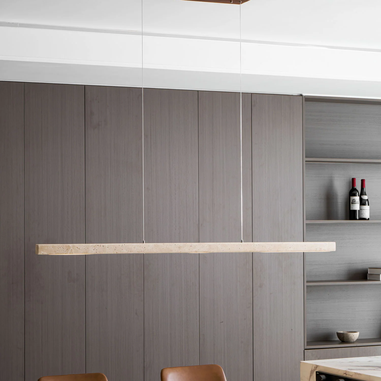 Lynaze Natural Stone Pendant Light